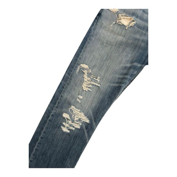Levi’s 508 Men’s Jeans Distressed Tagged 38x34 Actual 40x34 Slim Taper 2014 - Picture 6 of 9